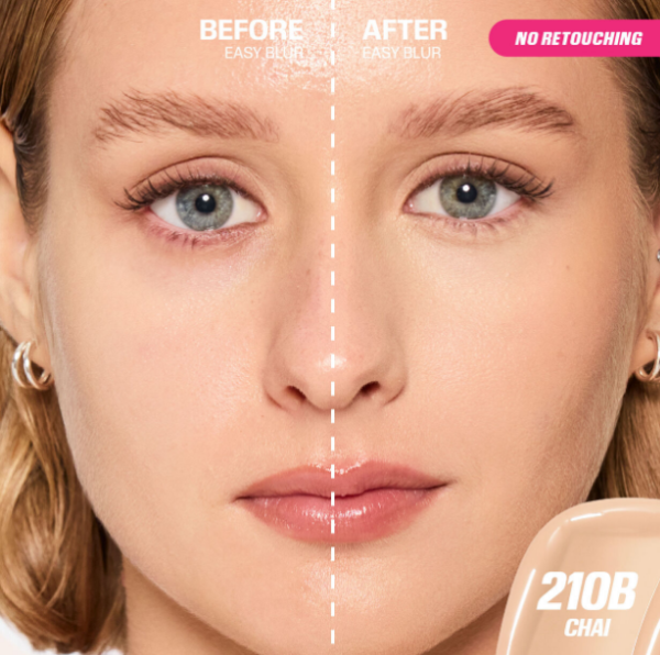 Easy Blur Foundation with Niacinamide ( chai shade 210 B ) - Image 2