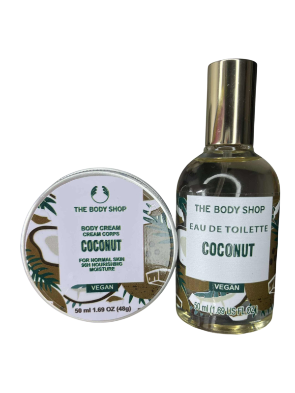 coconut the body shop perfume & mkhmaria 50 mll