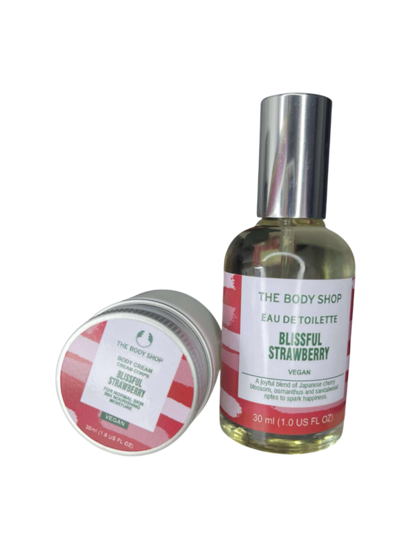 blissful starwberry the body shop perfume & mkhmaria 30 mll