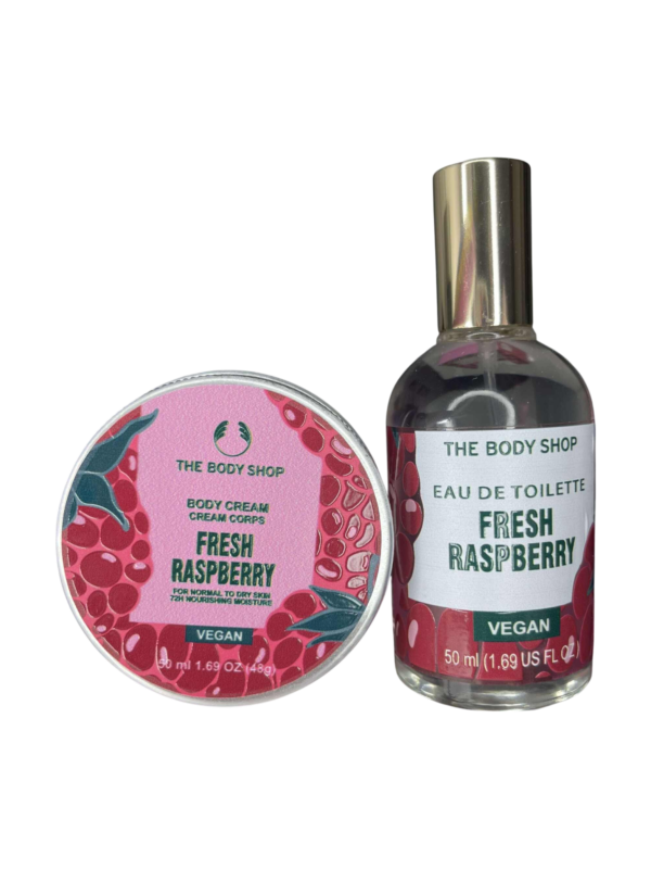 rasberry the body shop perfume & mkhmaria 50 mll